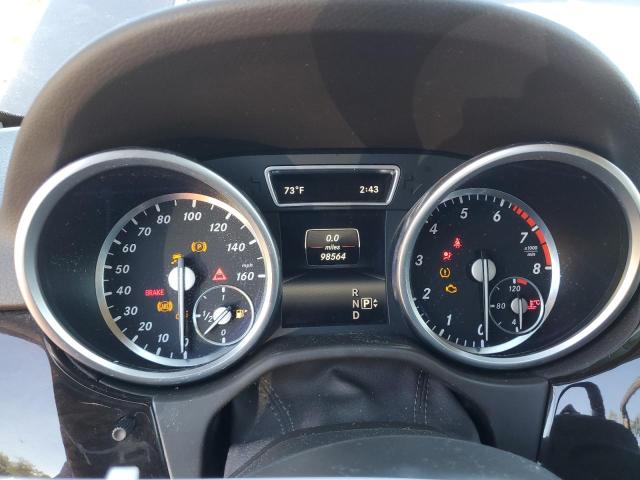 4JGDA5HB7FA570366 - 2015 MERCEDES-BENZ ML 350 4MATIC BLUE photo 9