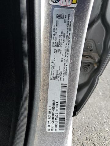 1C6RREBT5NN201668 - 2022 RAM 1500 BIG HORN/LONE STAR SILVER photo 12