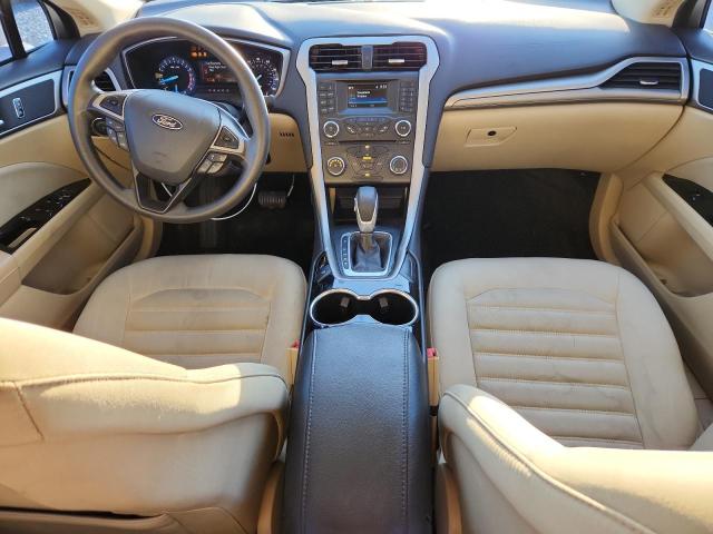 3FA6P0H71FR241894 - 2015 FORD FUSION SE WHITE photo 8