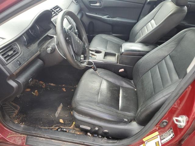 4T1BF1FK2HU699251 - 2017 TOYOTA CAMRY LE წითელი ფოტო 7