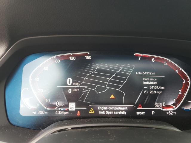 5UXCW2C0XM9F90441 - 2021 BMW X7 XDRIVE40I BLACK photo 9