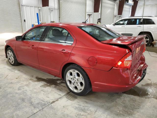 3FAHP0HA4BR144235 - 2011 FORD FUSION SE RED photo 2
