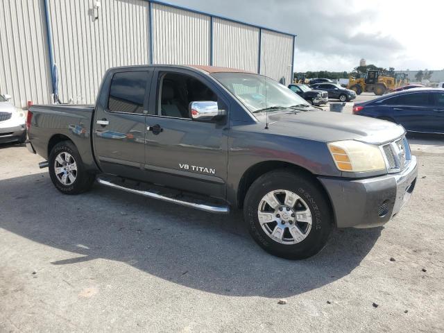 1N6BA07A95N538921 - 2005 NISSAN TITAN XE GRAY photo 4