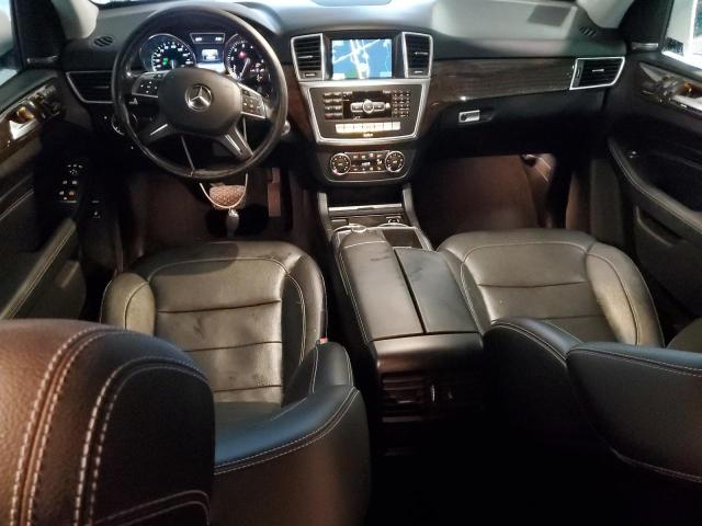 4JGDA5HB7FA609148 - 2015 MERCEDES-BENZ ML 350 4MATIC WHITE photo 8