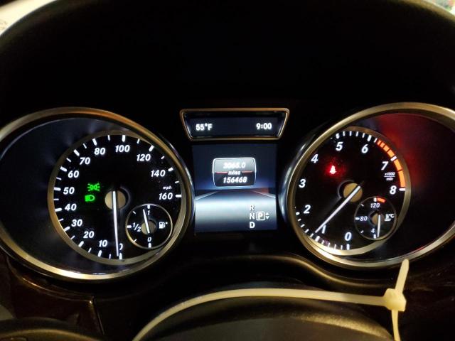 4JGDA5HB7FA609148 - 2015 MERCEDES-BENZ ML 350 4MATIC WHITE photo 9