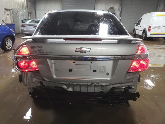 KL1TD56648B050756 - 2008 CHEVROLET AVEO BASE Gümüş foto 6