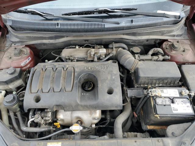 KMHCN4AC9AU423907 - 2010 HYUNDAI ACCENT GLS BURGUNDY photo 11