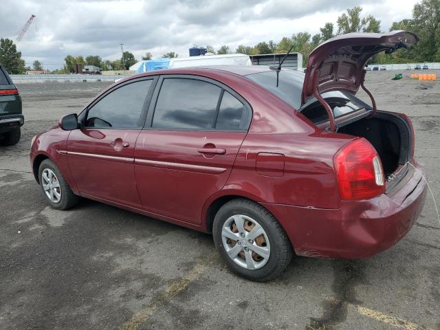 KMHCN4AC9AU423907 - 2010 HYUNDAI ACCENT GLS BURGUNDY photo 2