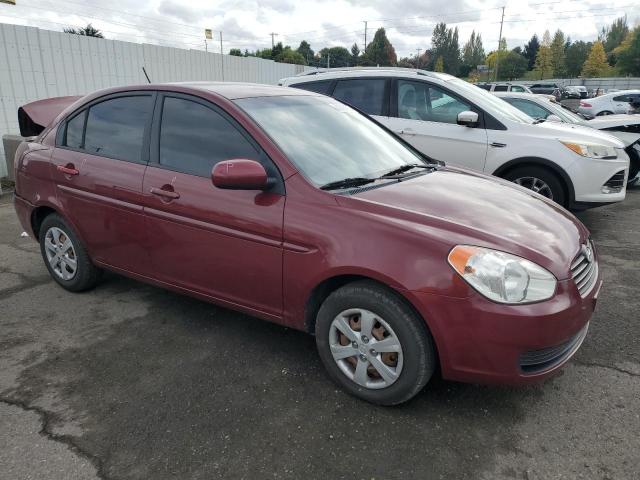 KMHCN4AC9AU423907 - 2010 HYUNDAI ACCENT GLS BURGUNDY photo 4