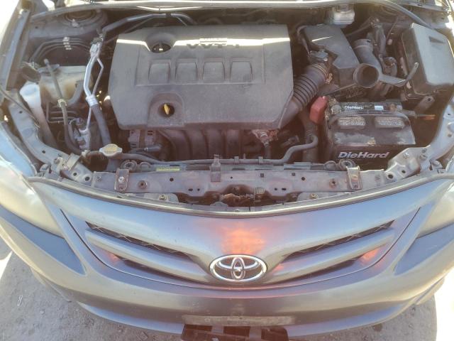 2T1BU4EE2BC703083 - 2011 TOYOTA COROLLA BASE ნაცრისფერი ფოტო 11