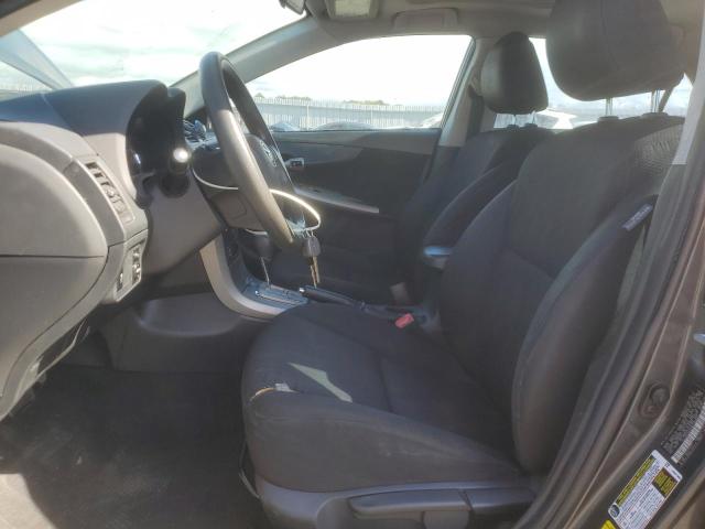 2T1BU4EE2BC703083 - 2011 TOYOTA COROLLA BASE ნაცრისფერი ფოტო 7