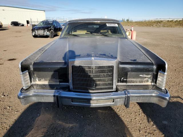 9Y81S765990 - 1979 LINCOLN CONTINENTA BLACK photo 5