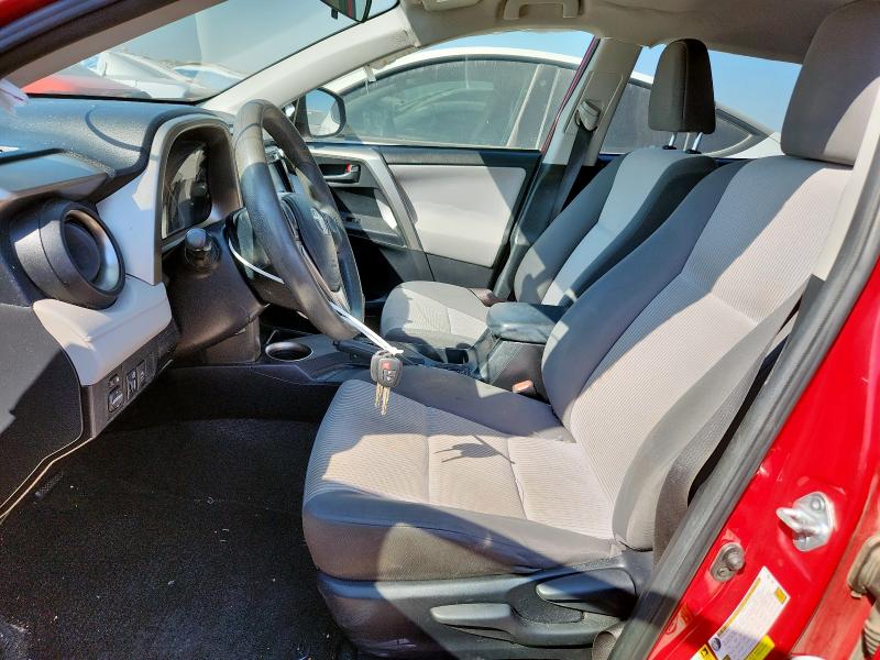 JTMZFREV2FD052794 - 2015 TOYOTA RAV4 LE 红色 照片 7