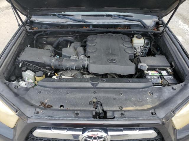 JTEZU5JR5A5002459 - 2010 TOYOTA 4RUNNER SR5 CHARCOAL photo 12