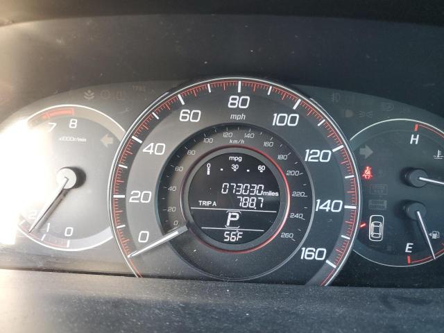 1HGCR2F53DA239108 - 2013 HONDA ACCORD SPORT GRAY photo 9