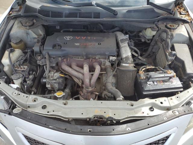 4T1BE46K47U523661 - 2007 TOYOTA CAMRY CE SILVER photo 11