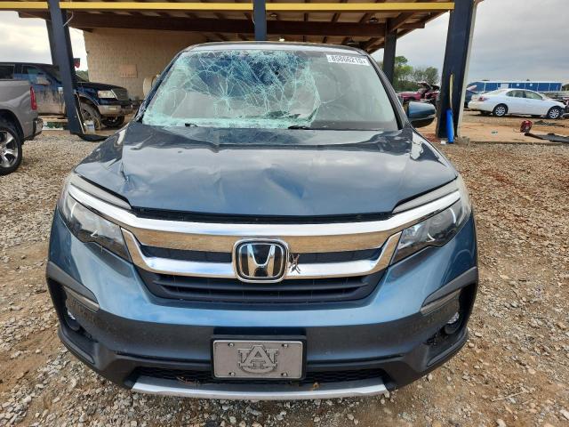 5FNYF5H56KB017968 - 2019 HONDA PILOT EXL Mavi fotoğraf 5