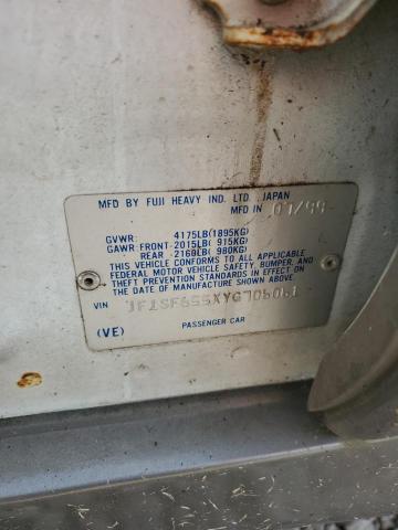 JF1SF655XYG706061 - 2000 SUBARU FORESTER S 白色 照片 13