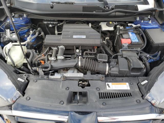 7FARW2H80ME011037 - 2021 HONDA CR-V EXL 蓝色 照片 12