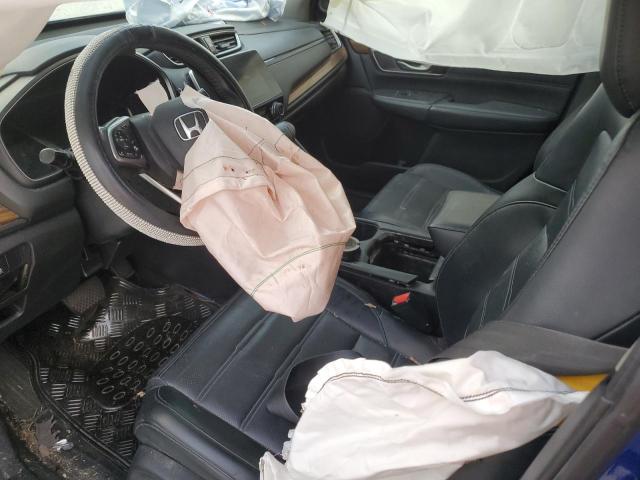7FARW2H80ME011037 - 2021 HONDA CR-V EXL 蓝色 照片 8