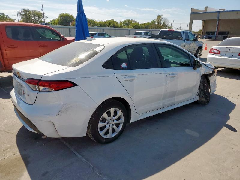 5YFEPMAE5NP305784 - 2022 TOYOTA COROLLA LE Biały zdjęcie 3