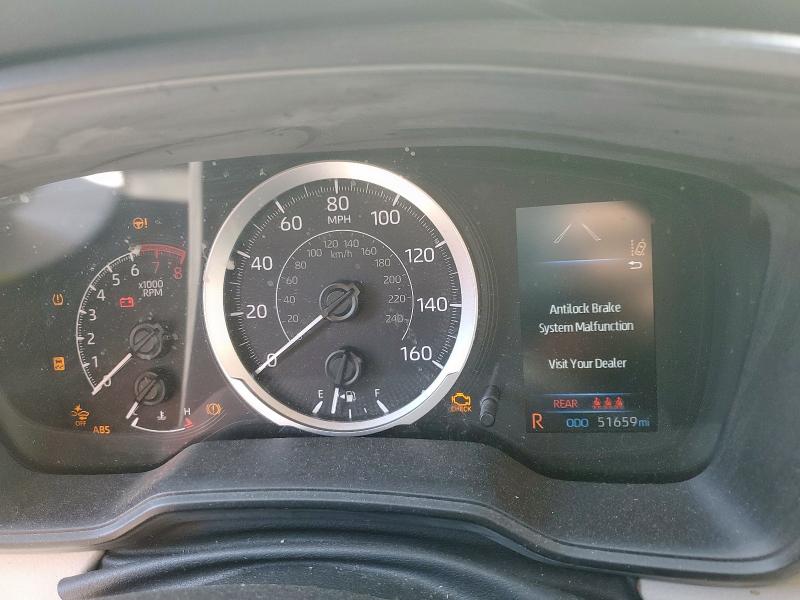 5YFEPMAE5NP305784 - 2022 TOYOTA COROLLA LE Biały zdjęcie 9