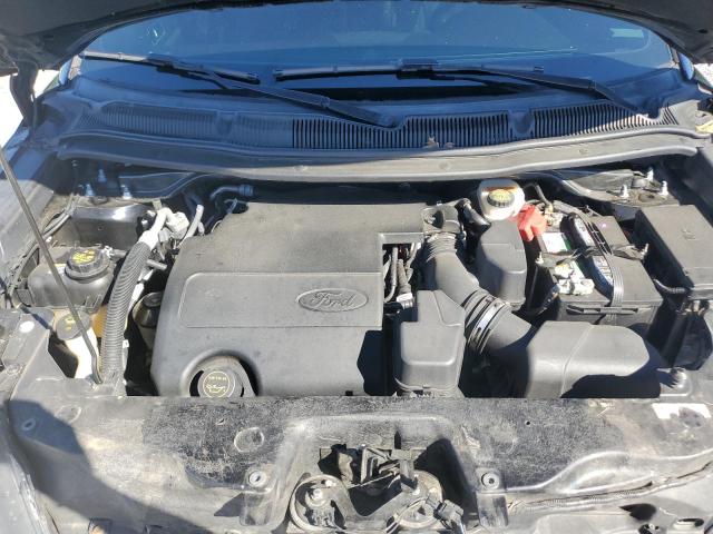 1FM5K8D83HGD82912 - 2017 FORD EXPLORER XLT أسود صورة 12