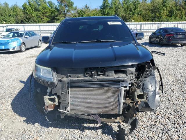 1FM5K8D83HGD82912 - 2017 FORD EXPLORER XLT أسود صورة 5