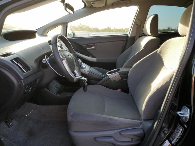 JTDKN3DU7E1835376 - 2014 TOYOTA PRIUS BLACK photo 7