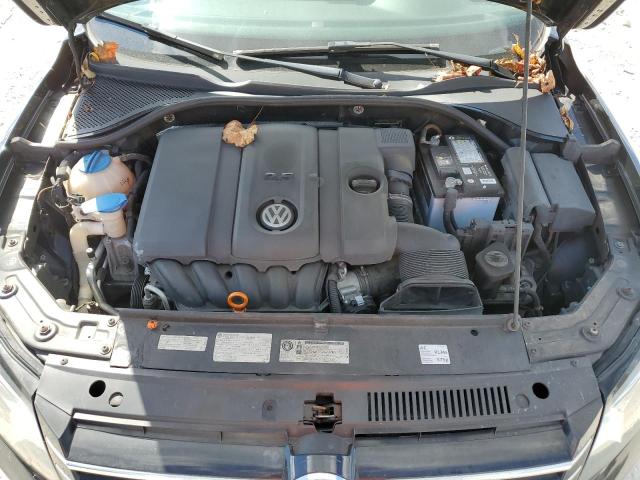 1VWAP7A36DC049366 - 2013 VOLKSWAGEN PASSAT S შავი ფოტო 11