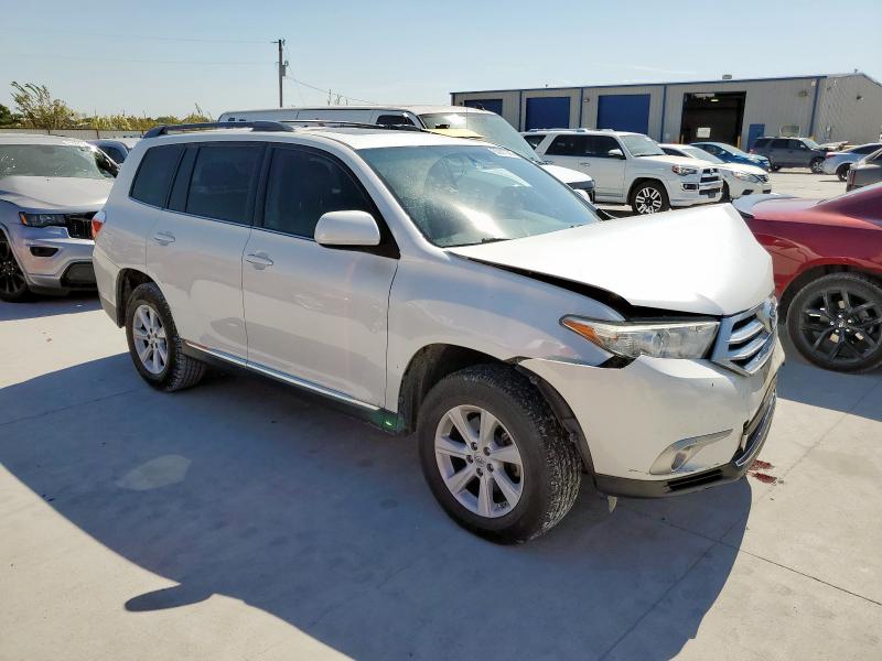 5TDZK3EH8DS121833 - 2013 TOYOTA HIGHLANDER BASE 白色 照片 4