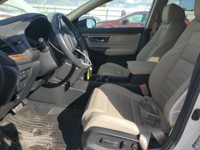 2HKRW1H83NH402305 - 2022 HONDA CR-V EXL WHITE photo 7