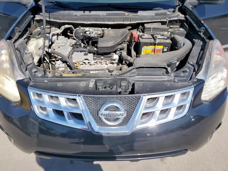 JN8AS5MT5DW020381 - 2013 NISSAN ROGUE S BLACK photo 12