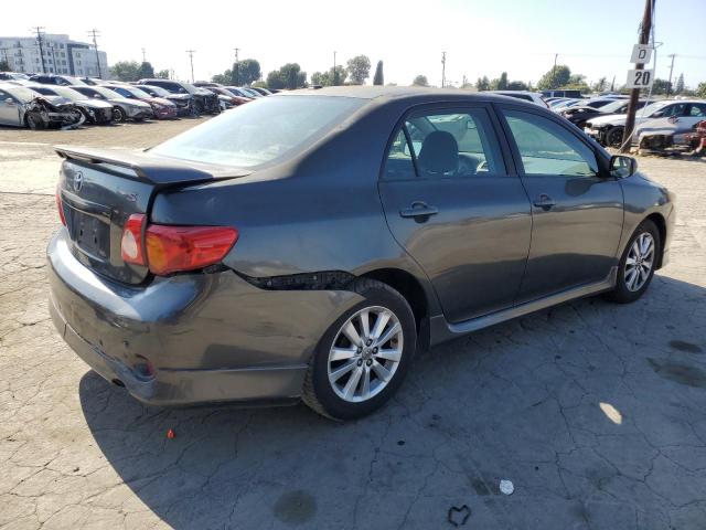 1NXBU40E09Z052374 - 2009 TOYOTA COROLLA BASE Gris photo 3