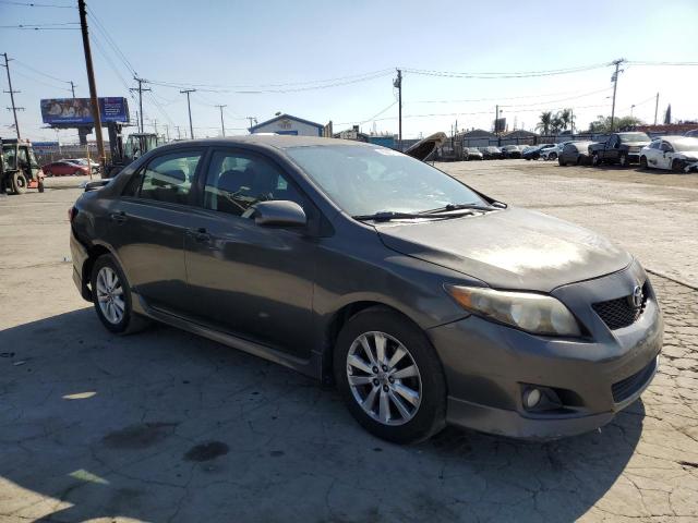 1NXBU40E09Z052374 - 2009 TOYOTA COROLLA BASE Gris photo 4