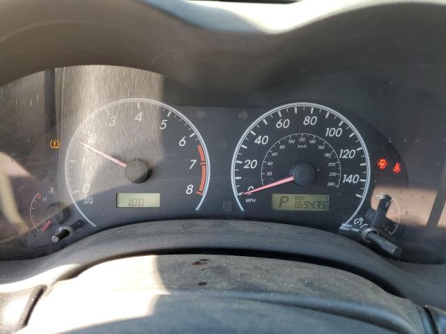 1NXBU40E09Z052374 - 2009 TOYOTA COROLLA BASE Gris photo 9