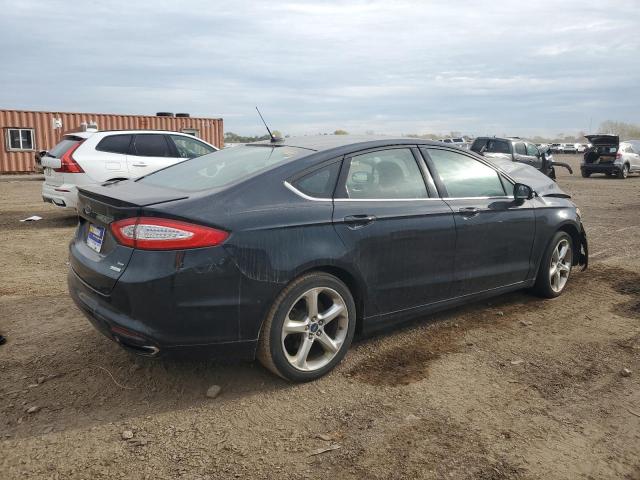 3FA6P0H91ER278542 - 2014 FORD FUSION SE BLACK photo 3