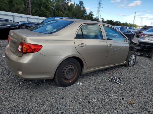 1NXBU40E89Z126771 - 2009 TOYOTA COROLLA BASE GOLD photo 3