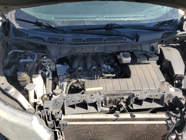 JN8AE2KP7D9066059 - 2013 NISSAN QUEST S ვერცხლისფერი ფოტო 12