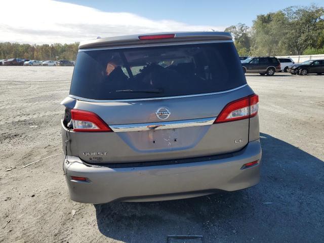 JN8AE2KP7D9066059 - 2013 NISSAN QUEST S ვერცხლისფერი ფოტო 6