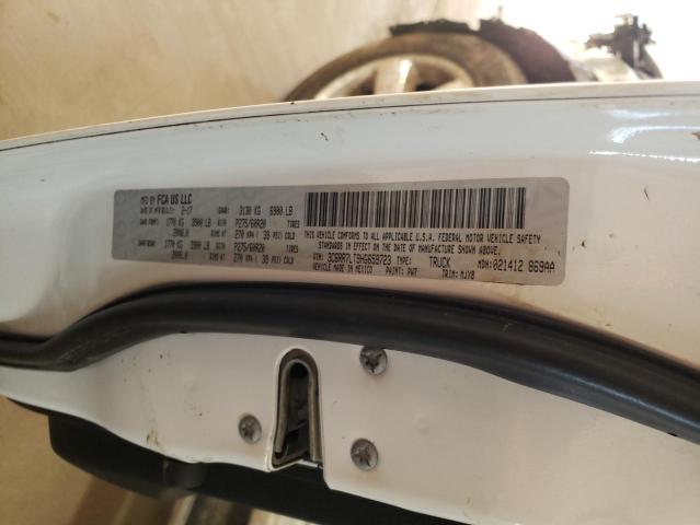 3C6RR7LT9HG659723 - 2017 RAM 1500 SLT WHITE photo 12