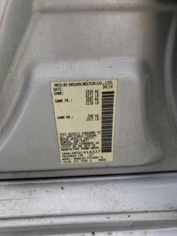 1N4AL3AP1EC414327 - 2014 NISSAN ALTIMA 2.5 GRAY photo 12