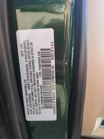 4S3BH6864Y6641609 - 2000 SUBARU LEGACY OUTBACK LIMITED Vert photo 13