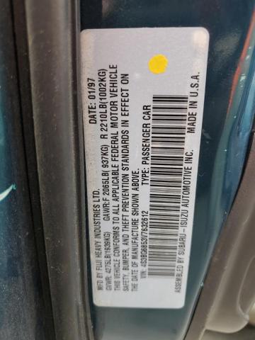 4S3BG6853V7632612 - 1997 SUBARU LEGACY OUTBACK أخضر صورة 14