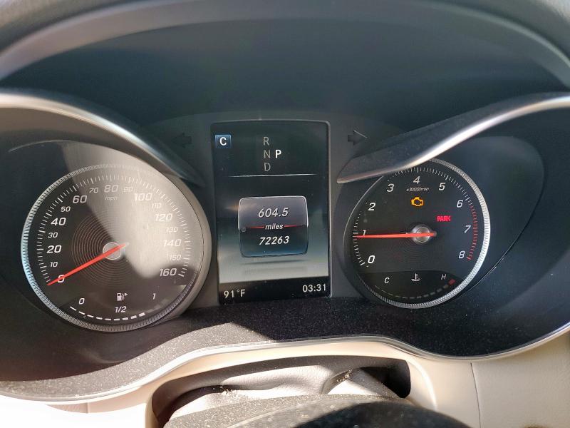 WDC0G4KB0KV161028 - 2019 MERCEDES-BENZ GLC 300 4MATIC WHITE photo 9