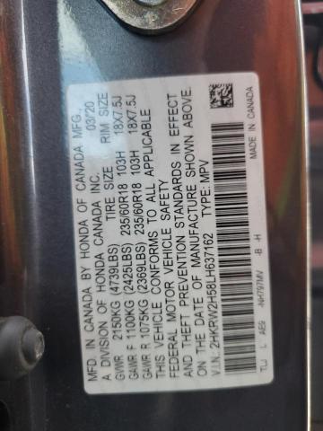 2HKRW2H58LH637162 - 2020 HONDA CR-V EX TAN photo 14