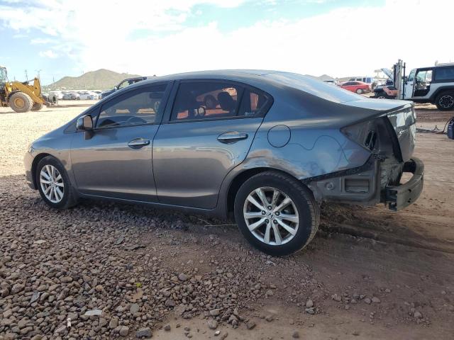 19XFB2F89CE325867 - 2012 HONDA CIVIC EX GRAY photo 2