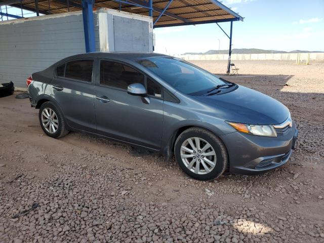 19XFB2F89CE325867 - 2012 HONDA CIVIC EX GRAY photo 4