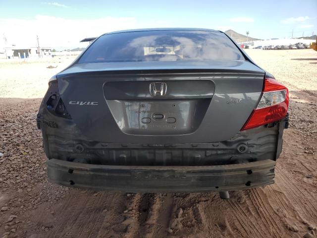 19XFB2F89CE325867 - 2012 HONDA CIVIC EX GRAY photo 6