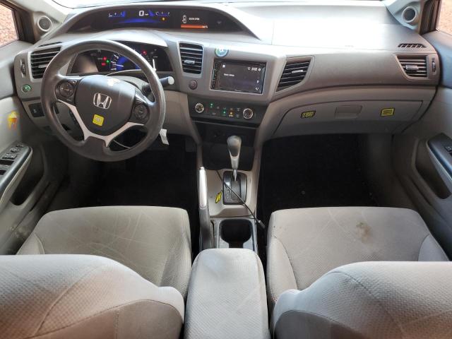 19XFB2F89CE325867 - 2012 HONDA CIVIC EX GRAY photo 8